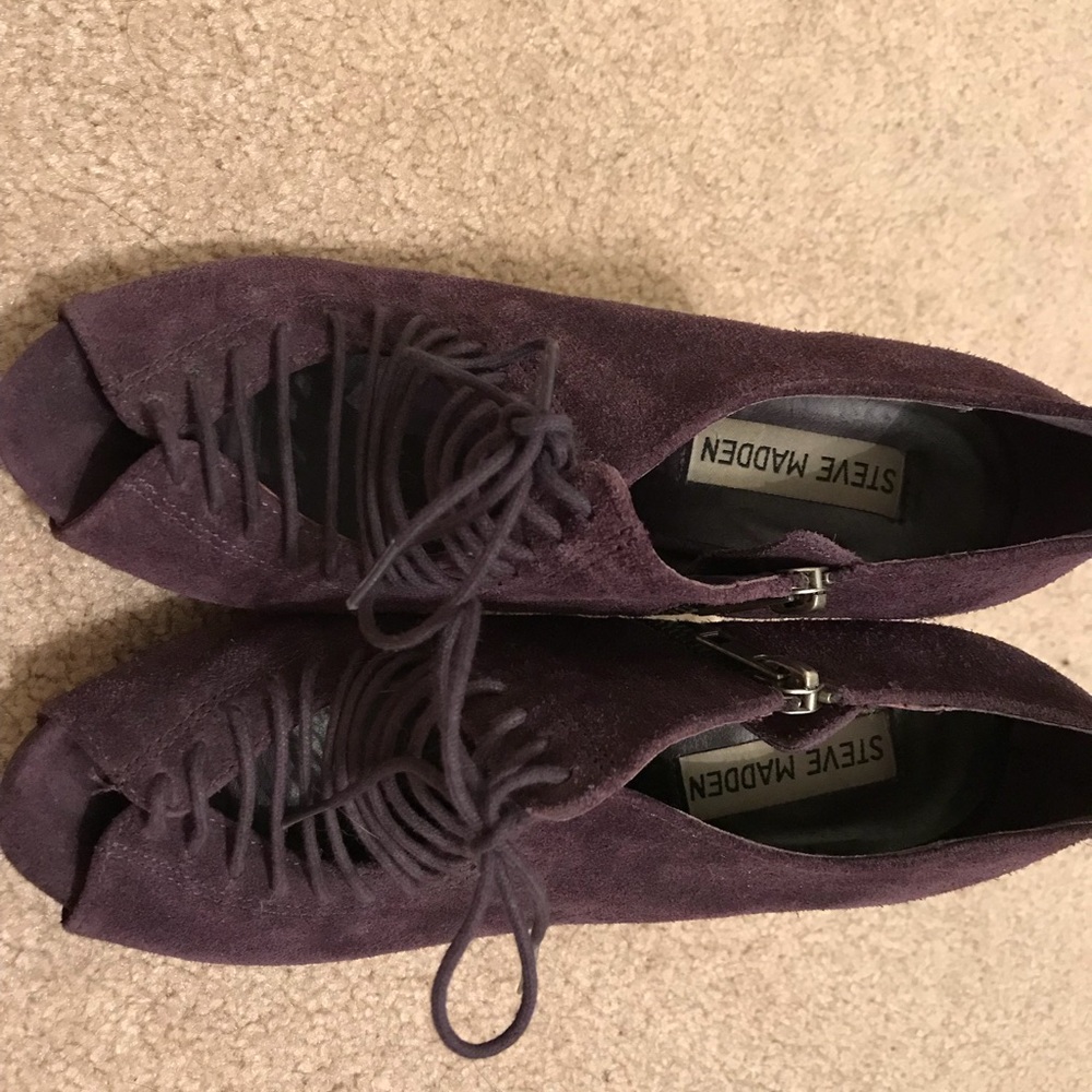 Steve Madden purple heels